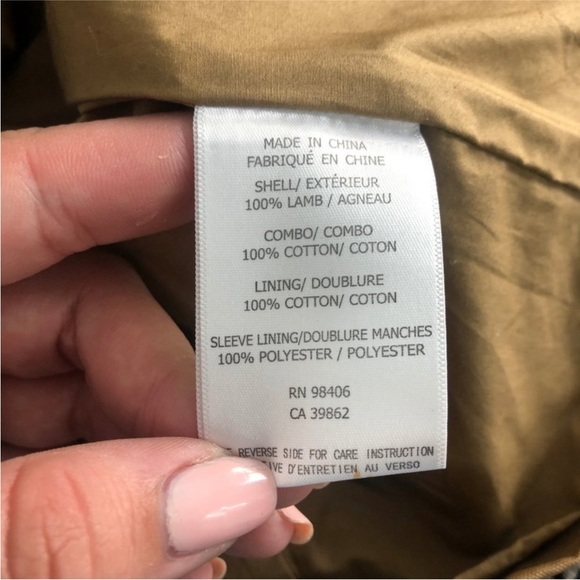 Theory Macaire Belted Leather Waxed Cotton Jacket Size Large - Picture 7 of 7